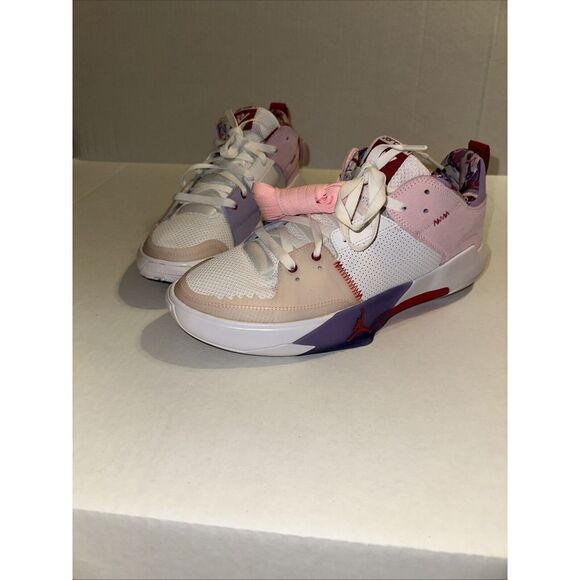 Nike Jordan One Take 5 PF White Artic Punch Purple Univ Red FQ3098‎ 100 Size 10 - Picture 2 of 7